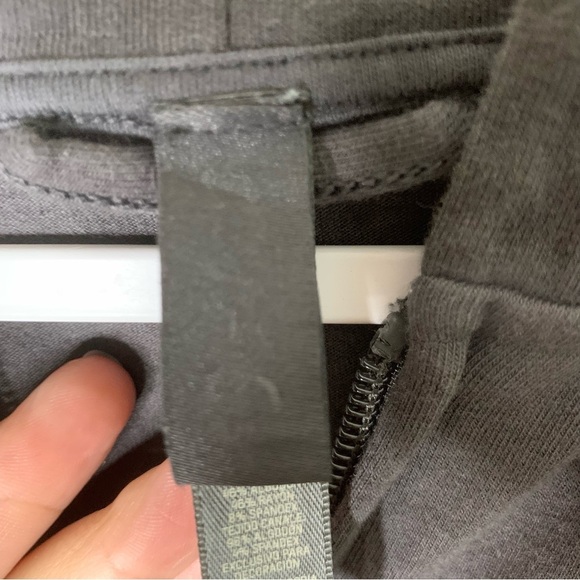 Skims Mens dark gray full zip hooded sweater XL - Picture 6 of 9